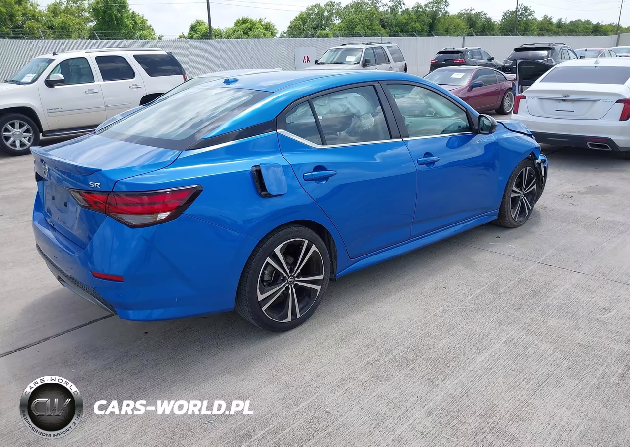 2022 Nissan Sentra Sr Xtronic Cvt VIN:3N1AB8DV9NY321554 - 4