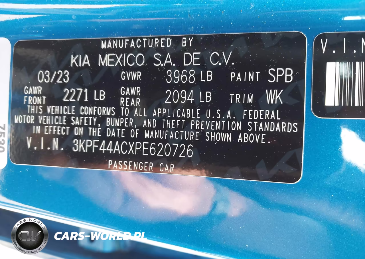 2023 Kia Forte Gt VIN:3KPF44ACXPE620726 - 9