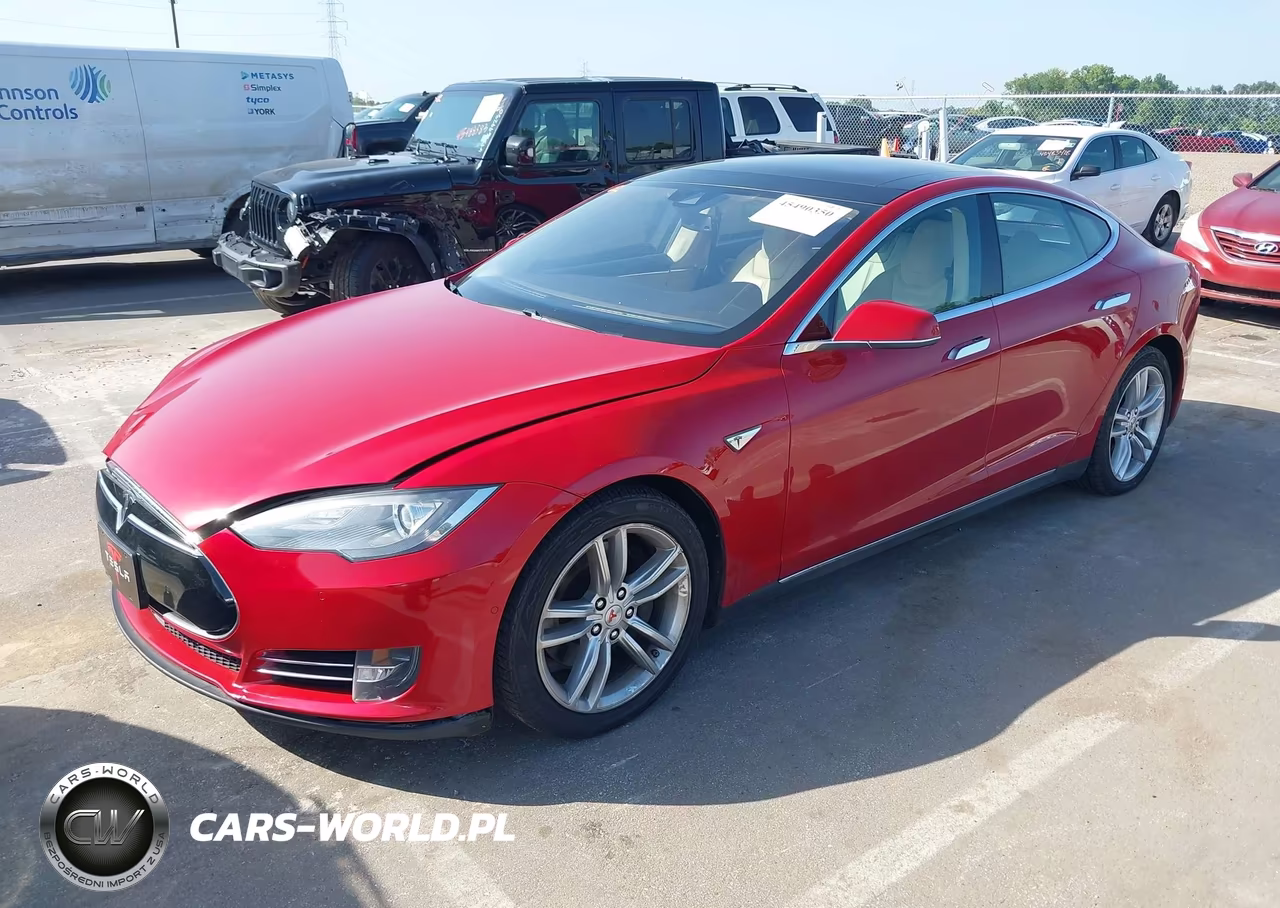 2014 Tesla Model S VIN:5YJSA1S1XEFP56283 - 2