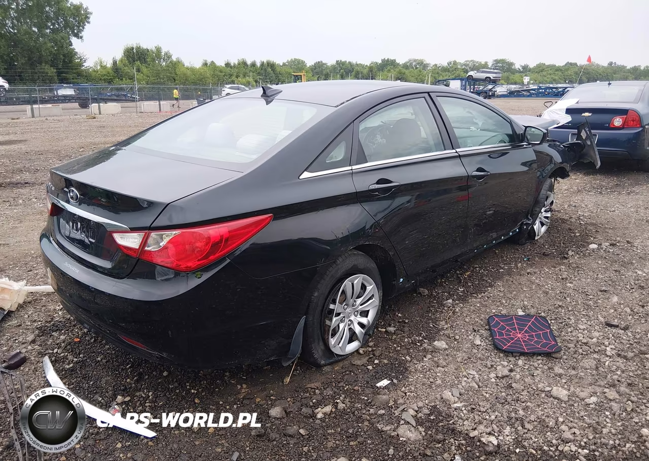2012 Hyundai Sonata Gls VIN:5NPEB4AC9CH461950 - 4
