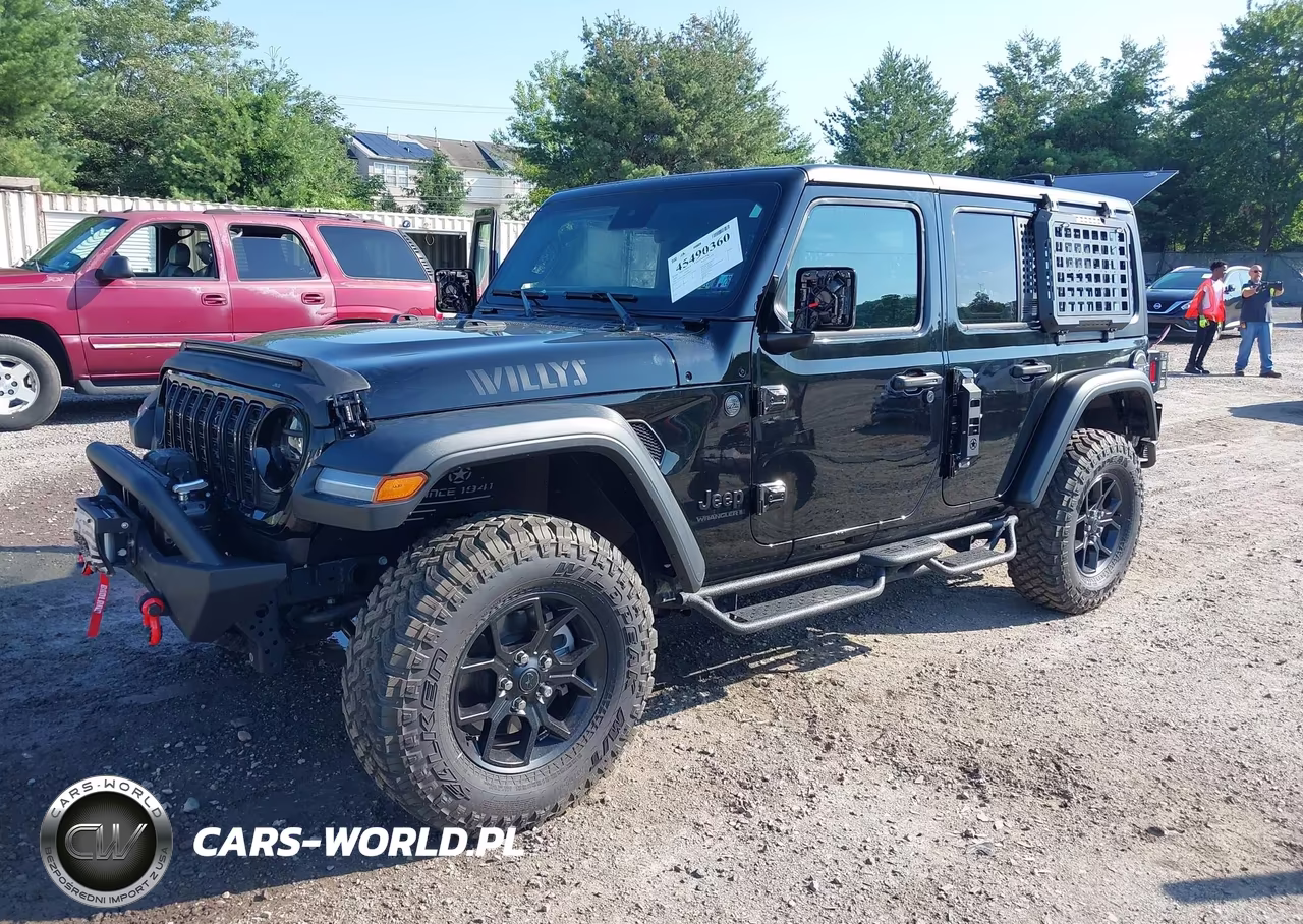 2025 Jeep Wrangler 4-Door Willys 4X4 VIN:1C4PJXDG9SW658637 - 2