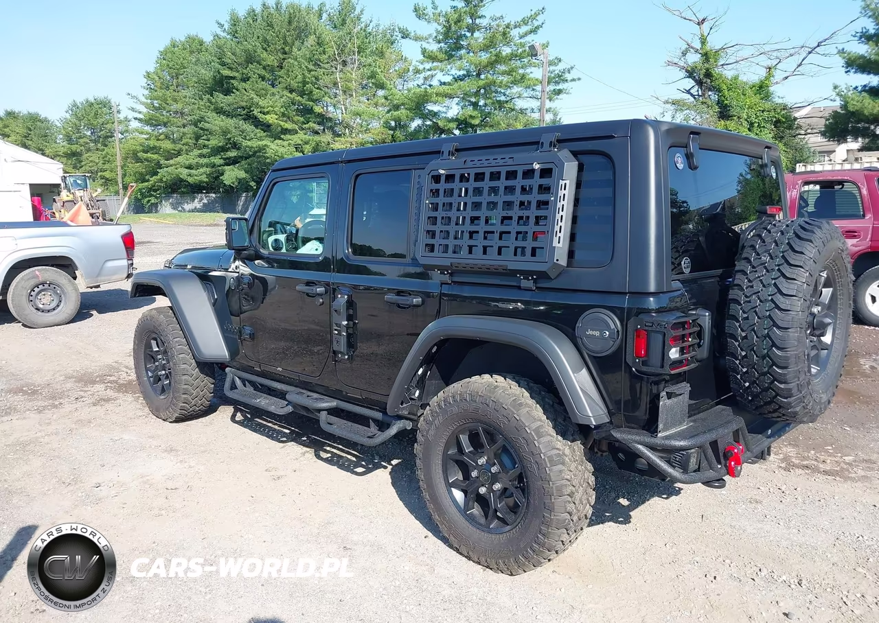 2025 Jeep Wrangler 4-Door Willys 4X4 VIN:1C4PJXDG9SW658637 - 3
