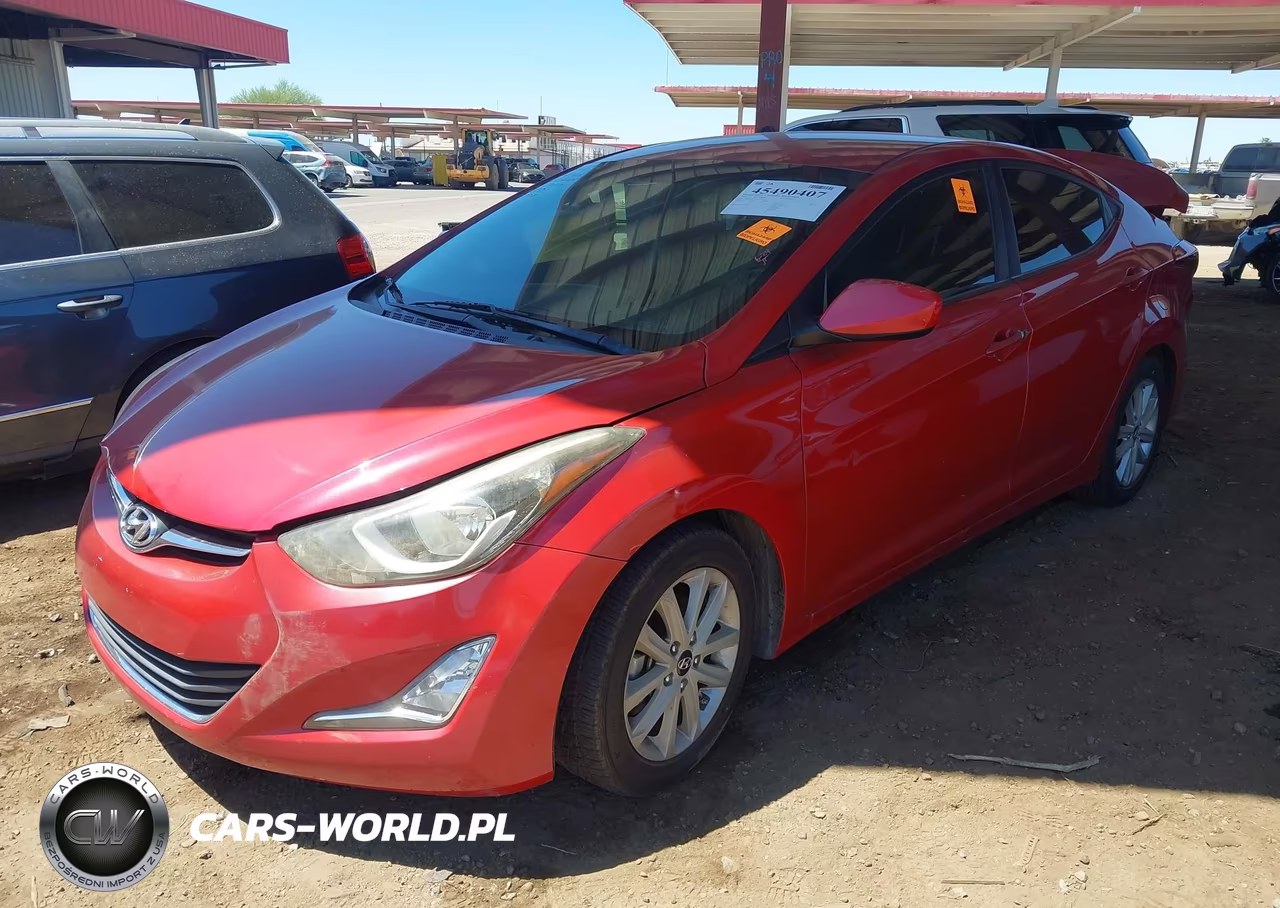 2014 Hyundai Elantra Se VIN:KMHDH4AE5EU159197 - 2