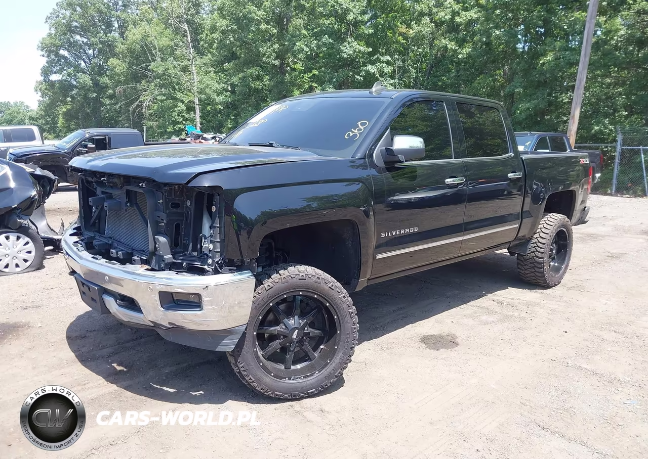 2015 Chevrolet Silverado 1500 Ltz VIN:3GCUKSEC9FG158853 - 2
