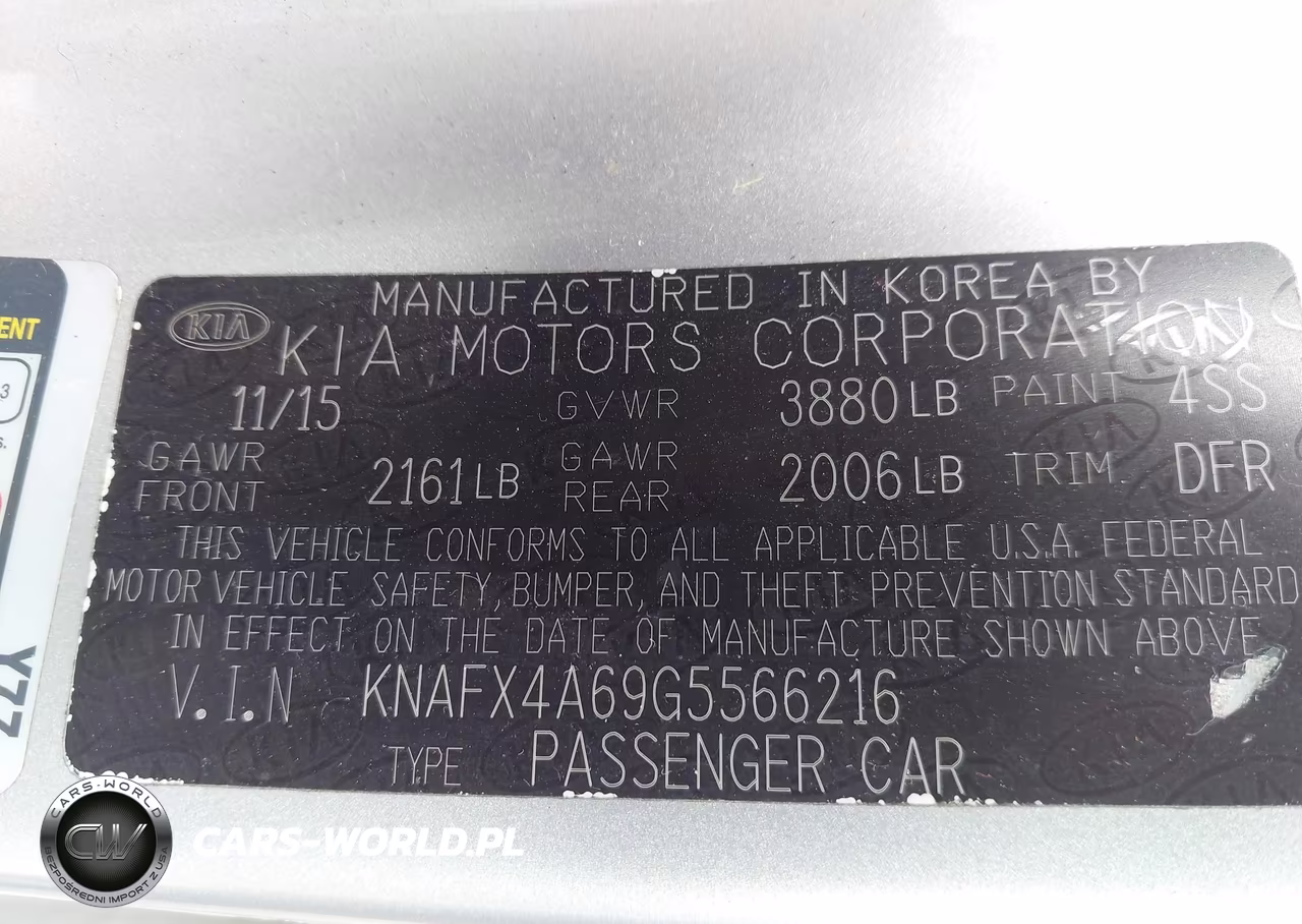 2016 Kia Forte Lx VIN:KNAFX4A69G5566216 - 9