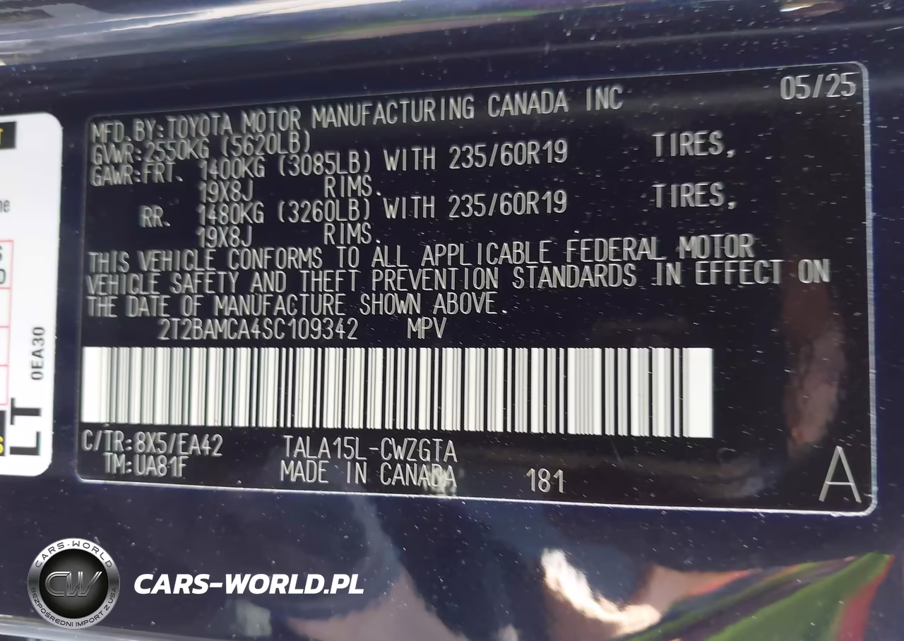 2025 Lexus Rx 350 Premium VIN:2T2BAMCA4SC109342 - 9