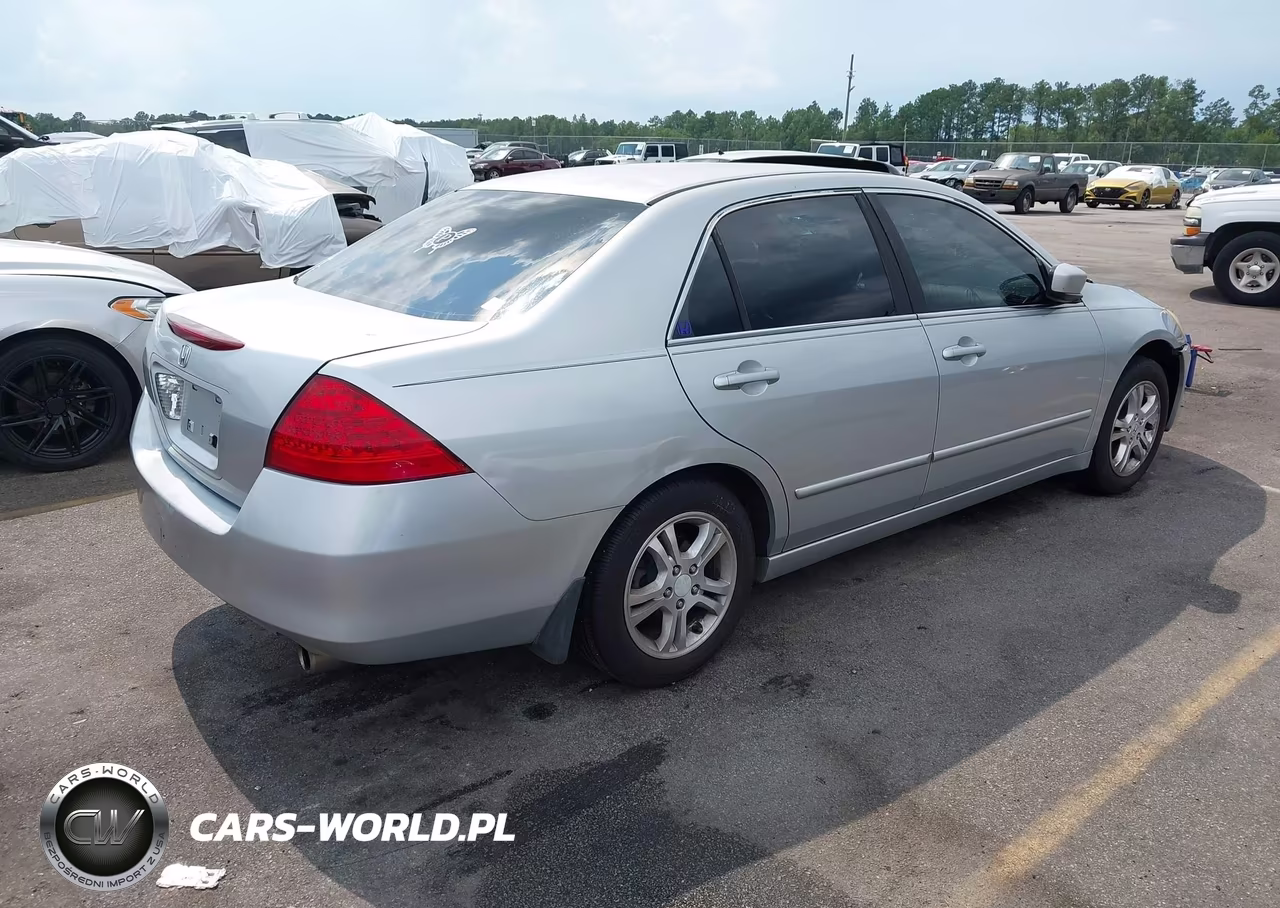 2007 Honda Accord 2.4 Ex VIN:1HGCM56727A104918 - 4
