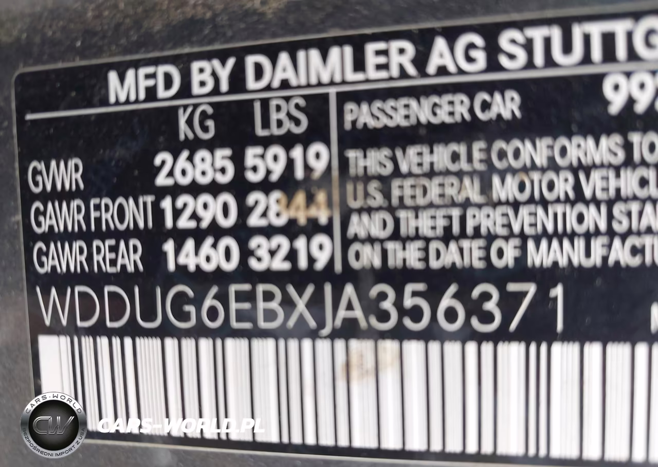 2018 Mercedes-Benz S 450 4Matic VIN:WDDUG6EBXJA356371 - 9