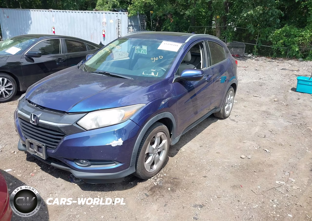 2016 Honda Hr-V Ex-L VIN:3CZRU6H77GM761559 - 2