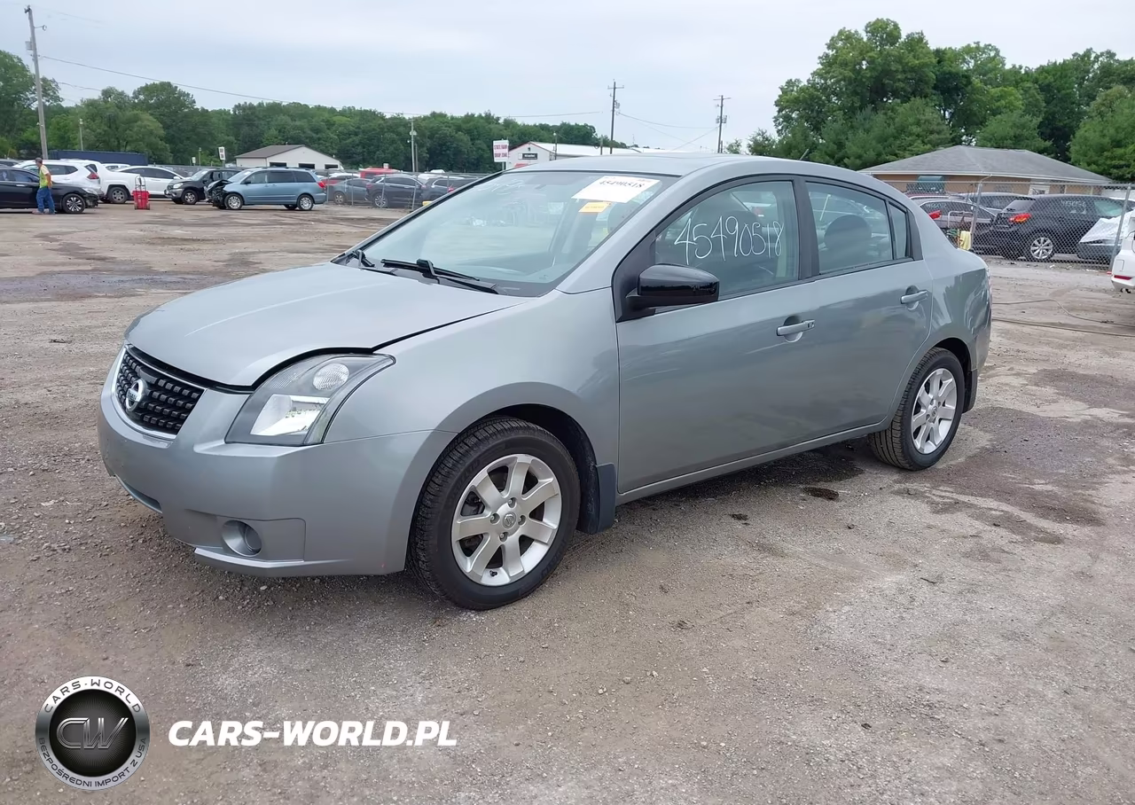 2008 Nissan Sentra 2.0 Sl VIN:3N1AB61E38L684765 - 2