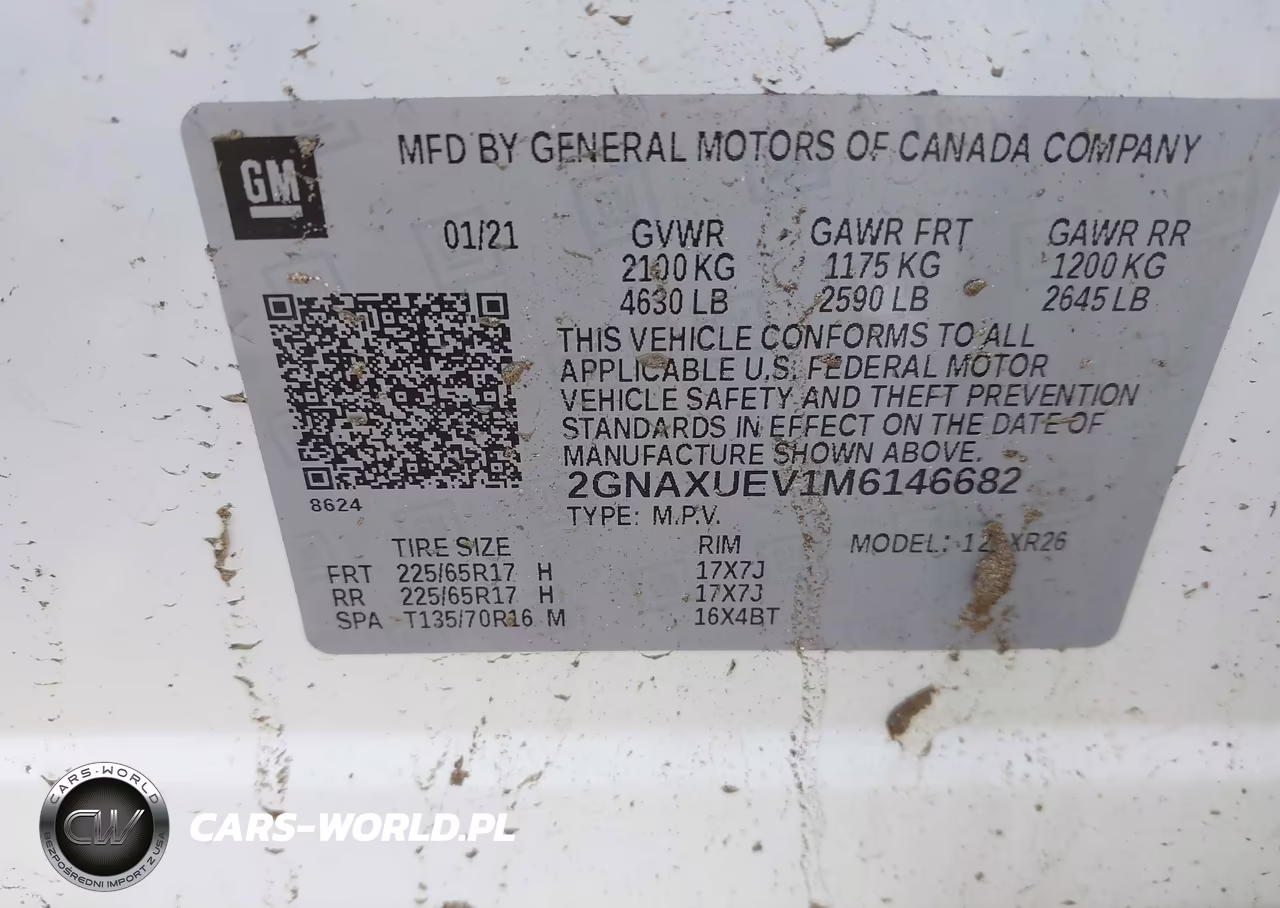 2021 Chevrolet Equinox Awd Lt VIN:2GNAXUEV1M6146682 - 9