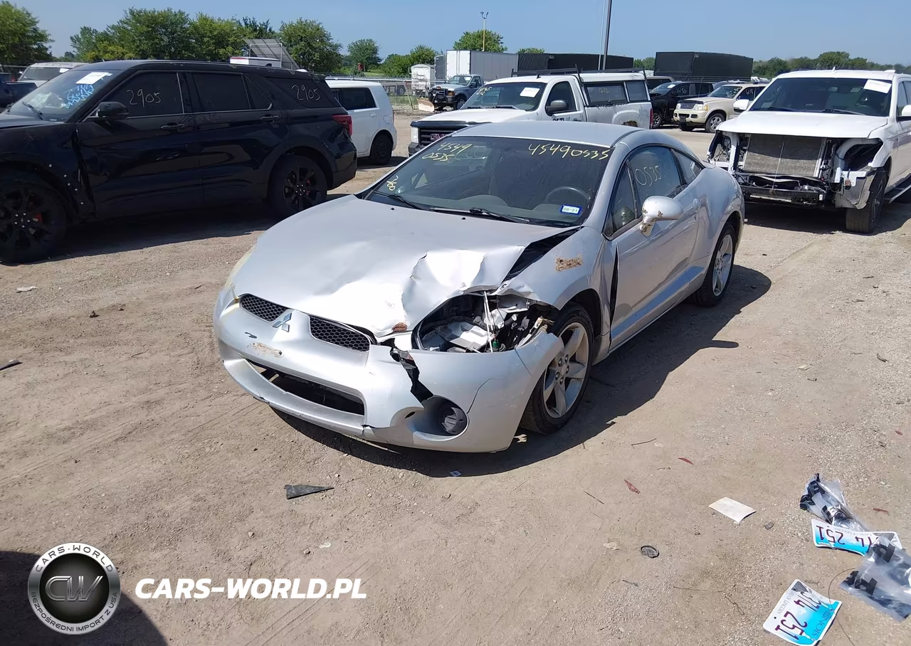 2008 Mitsubishi Eclipse Gs VIN:4A3AK24FX8E041708 - 2