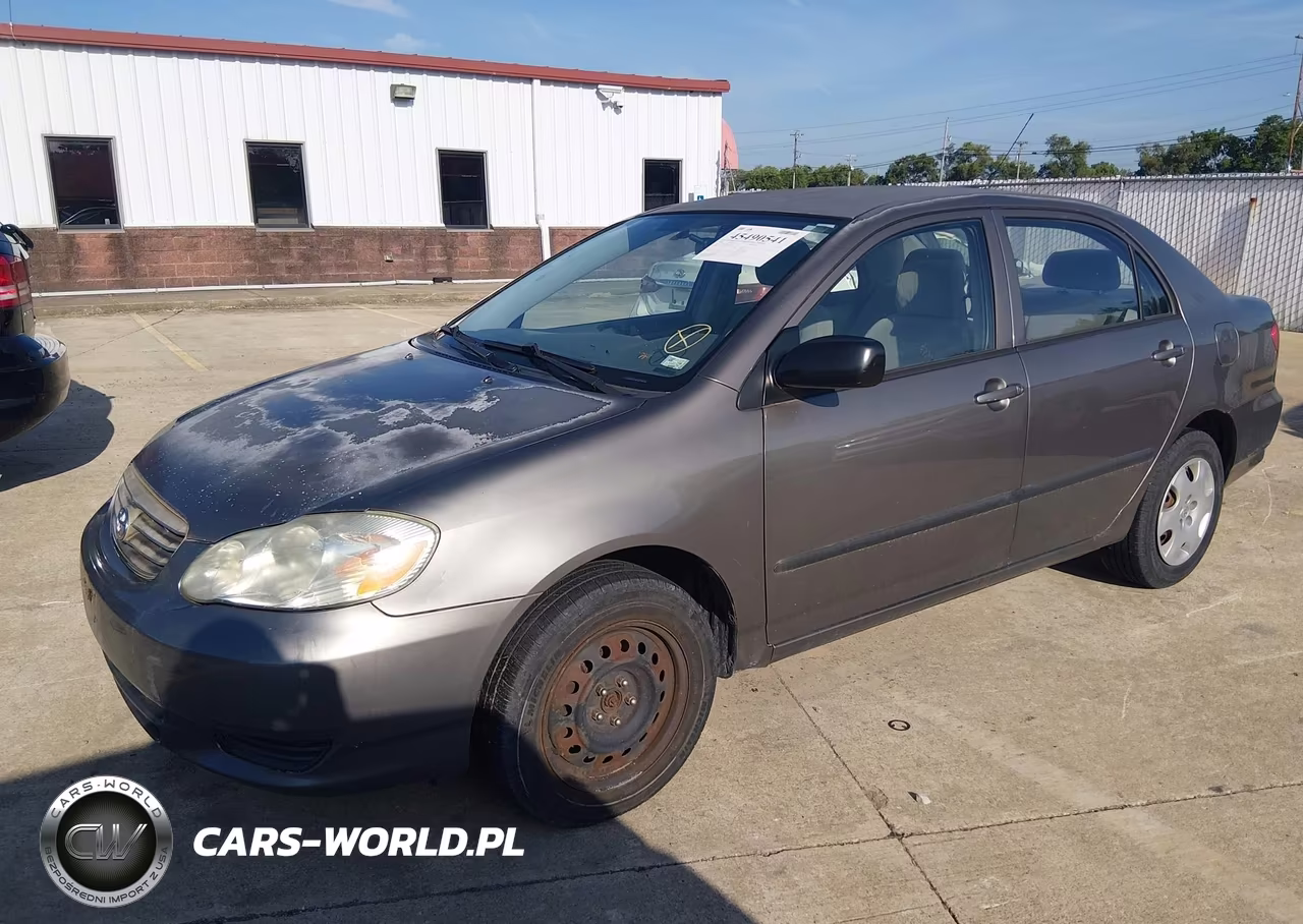 2003 Toyota Corolla Ce VIN:1NXBR32E63Z176343 - 2