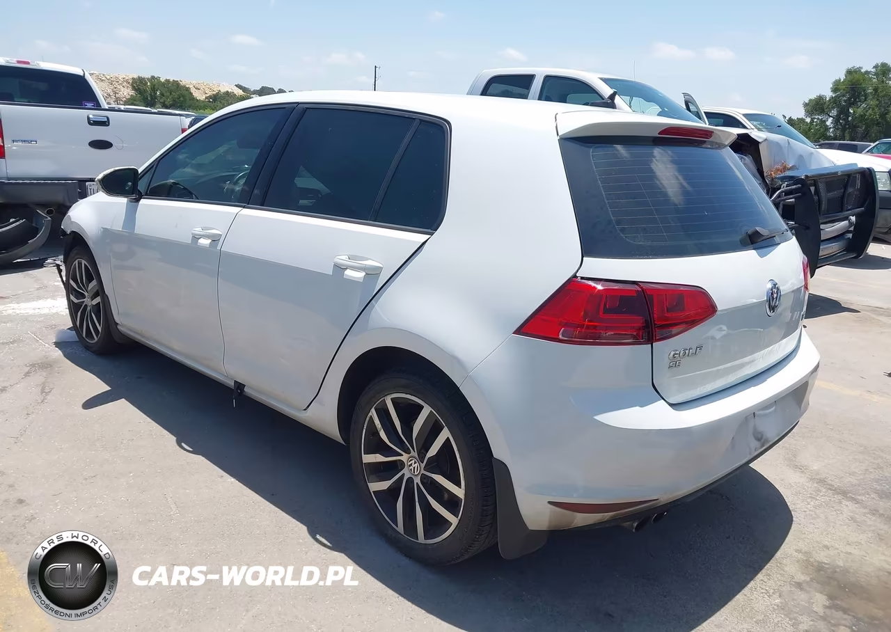 2016 Volkswagen Golf Tsi Se 4-Door VIN:3VW217AU4GM017596 - 3