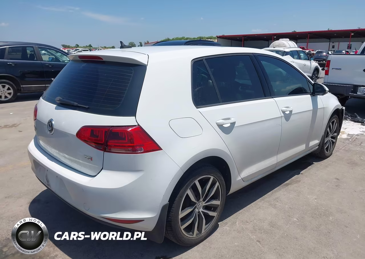 2016 Volkswagen Golf Tsi Se 4-Door VIN:3VW217AU4GM017596 - 4