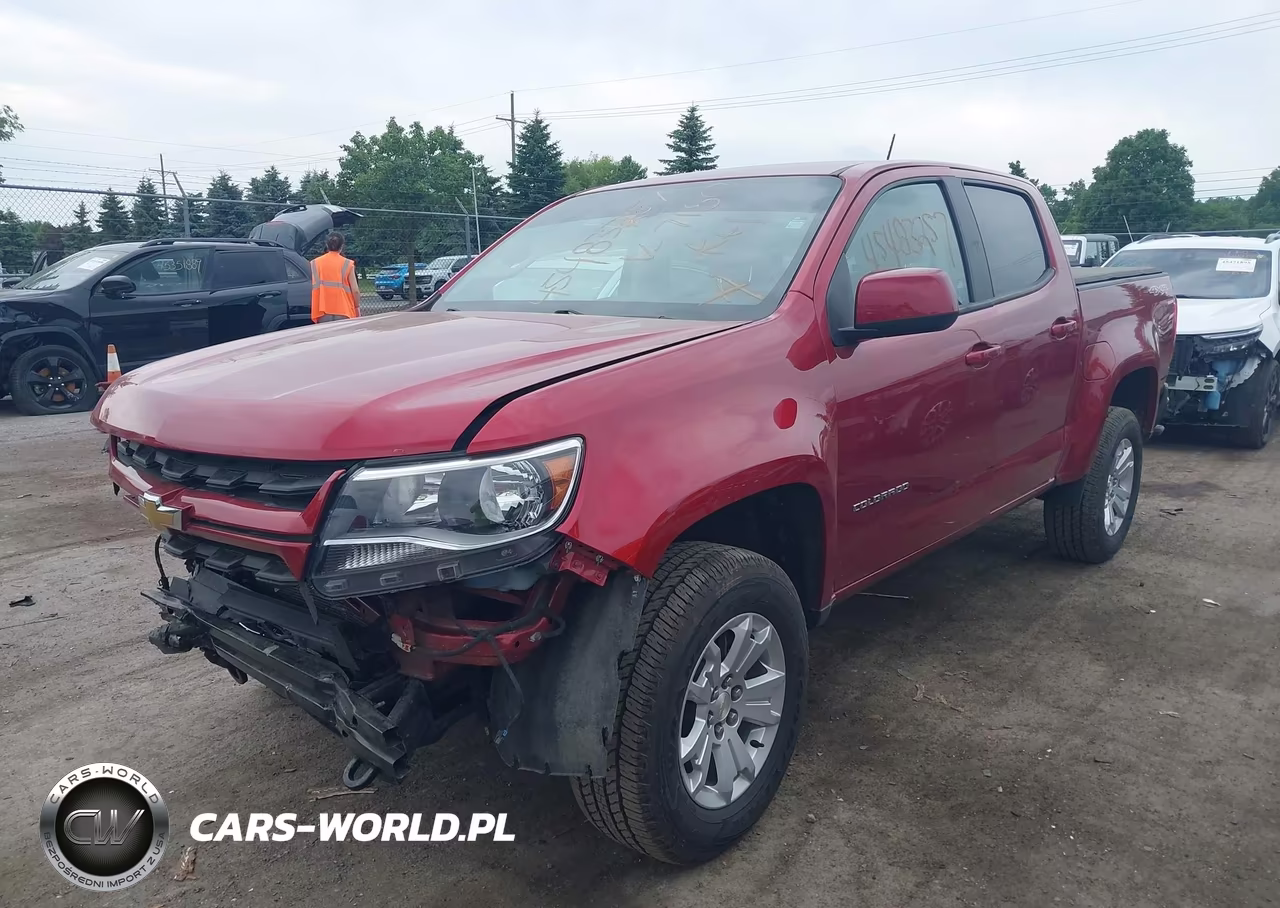 2021 Chevrolet Colorado 4Wd Short Box Lt VIN:1GCGTCEN3M1297180 - 2