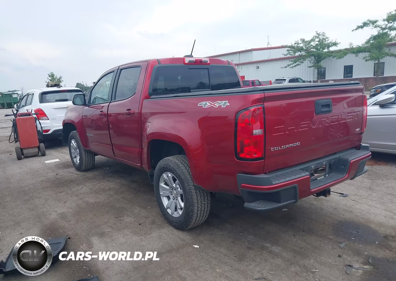 2021 Chevrolet Colorado 4Wd Short Box Lt VIN:1GCGTCEN3M1297180 - 3