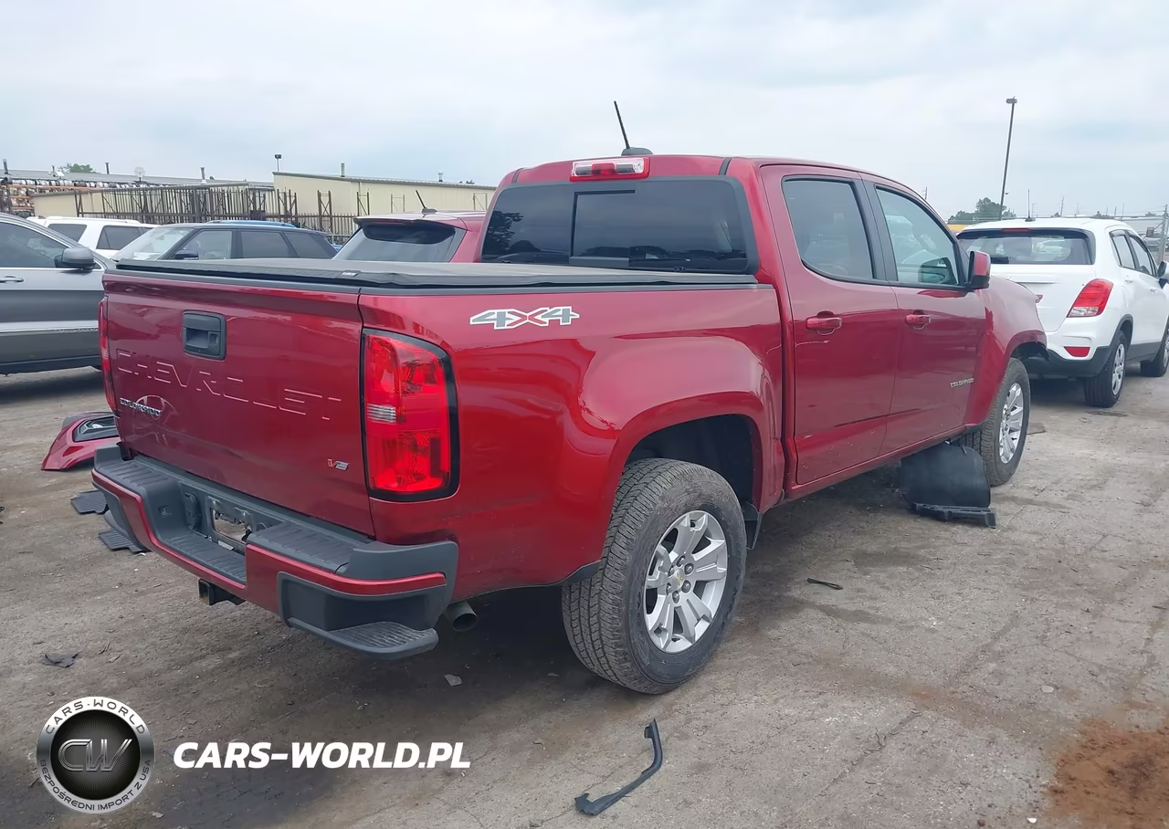 2021 Chevrolet Colorado 4Wd Short Box Lt VIN:1GCGTCEN3M1297180 - 4