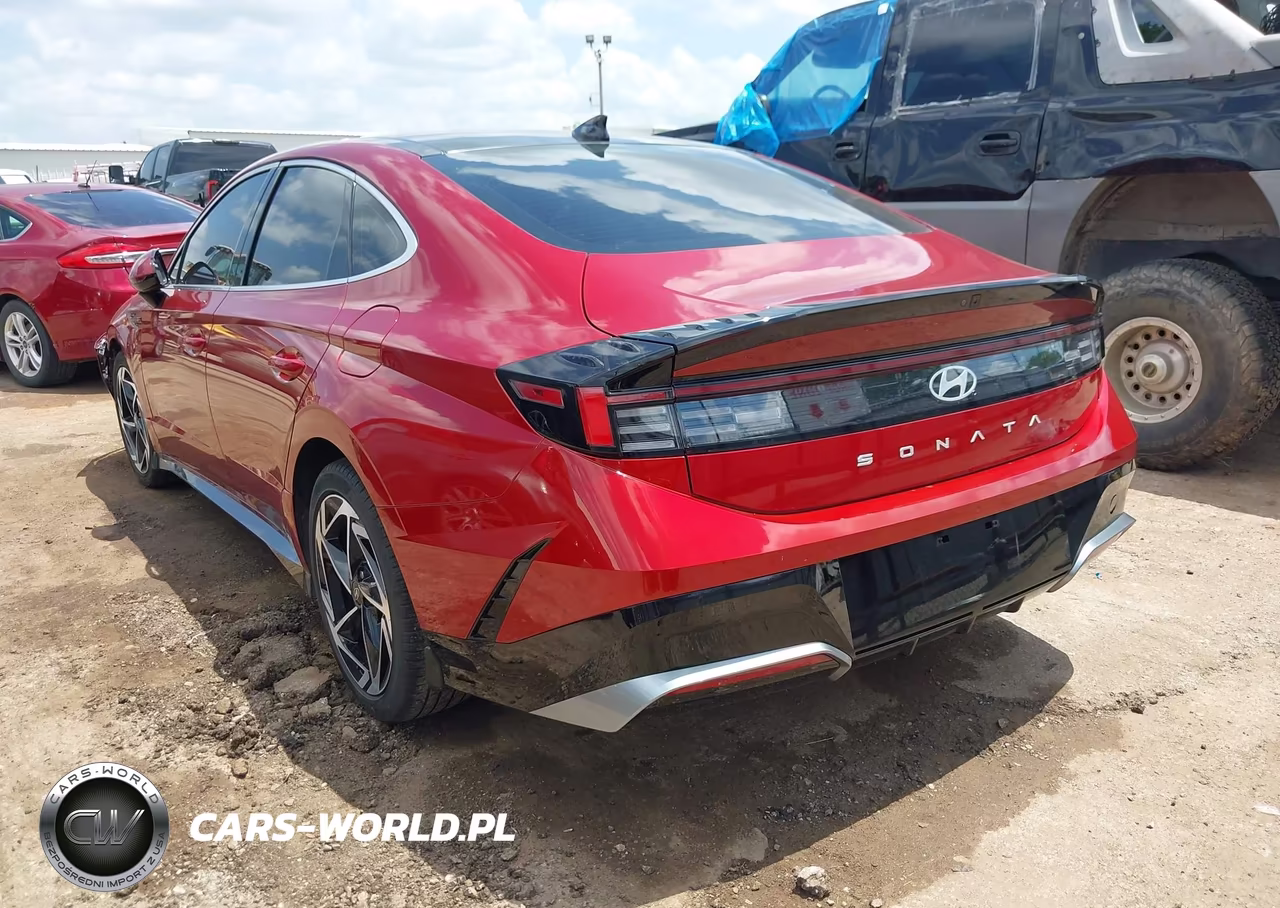 2024 Hyundai Sonata Sel VIN:KMHL14JA5RA351725 - 3