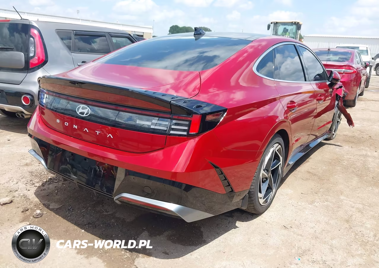 2024 Hyundai Sonata Sel VIN:KMHL14JA5RA351725 - 4
