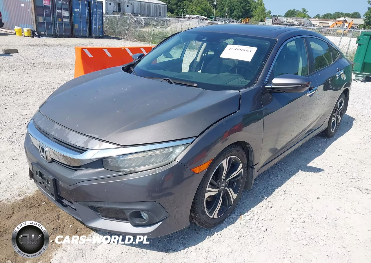 2016 Honda Civic Touring VIN:19XFC1F94GE008262 - 2