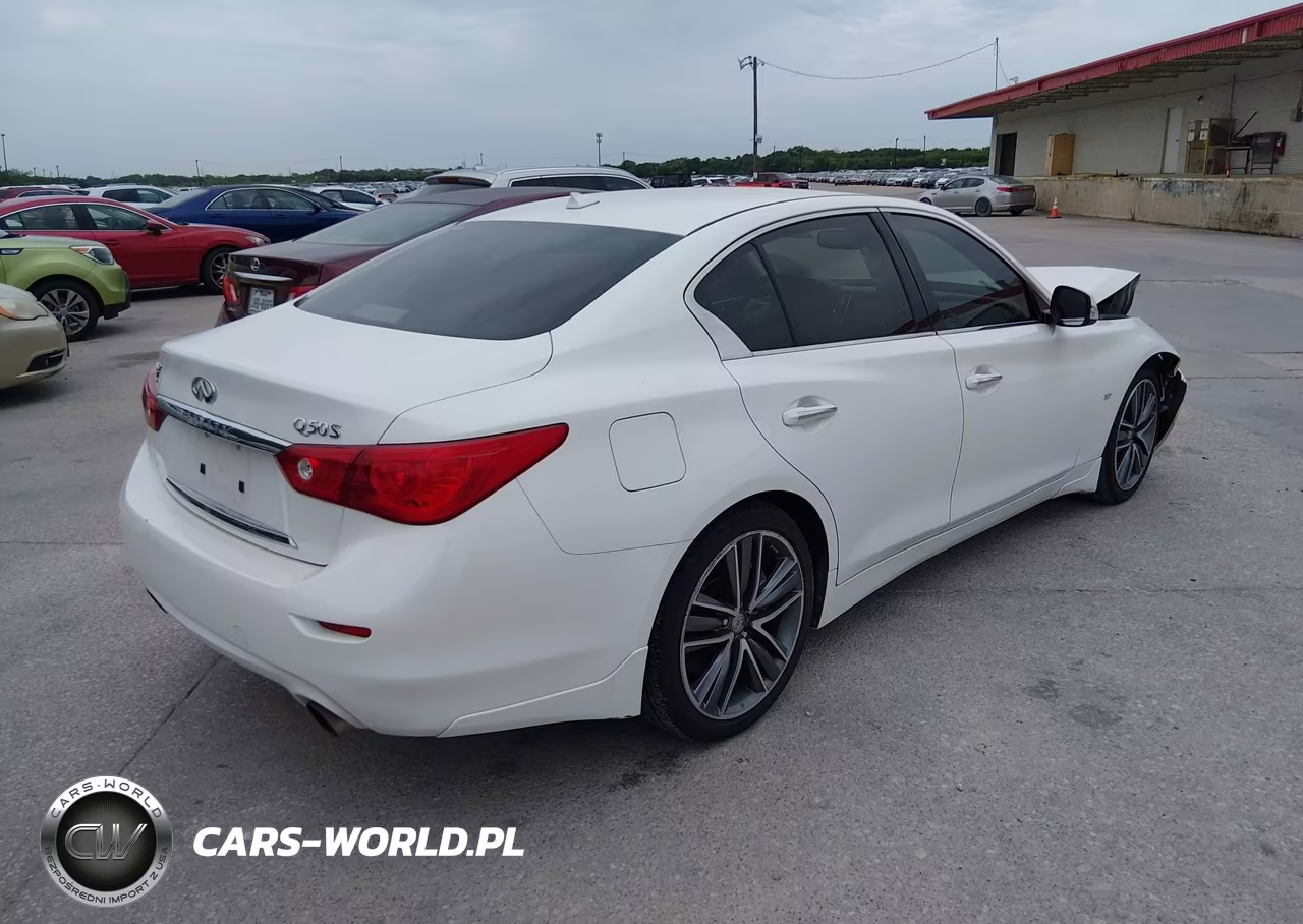 2014 Infiniti Q50 Sport VIN:JN1BV7AP8EM681011 - 4
