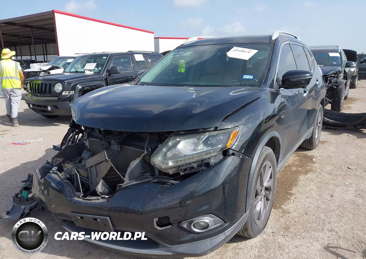 2016 Nissan Rogue Sl VIN:5N1AT2MT9GC853383 - 2