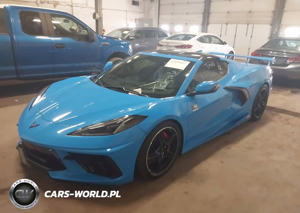 2020 Chevrolet Corvette Stingray Rwd 3Lt VIN:1G1Y82D45L5110885 - 2