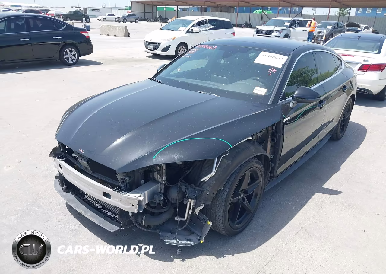 2018 Audi A5 2.0T Premium VIN:WAUENCF55JA084384 - 2