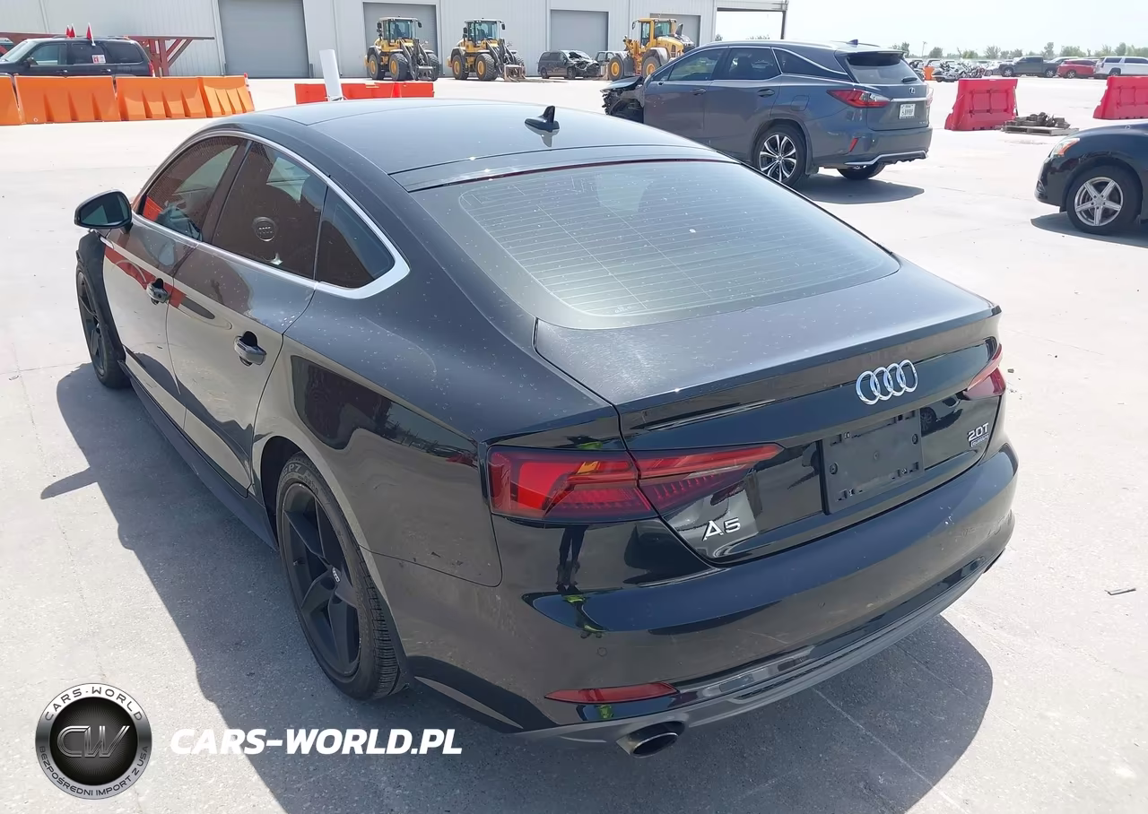 2018 Audi A5 2.0T Premium VIN:WAUENCF55JA084384 - 3