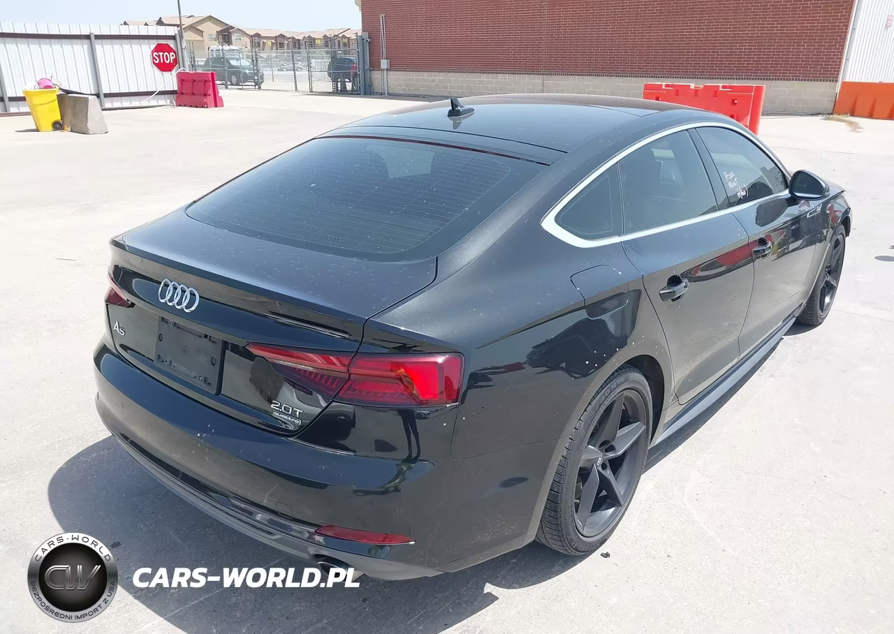 2018 Audi A5 2.0T Premium VIN:WAUENCF55JA084384 - 4