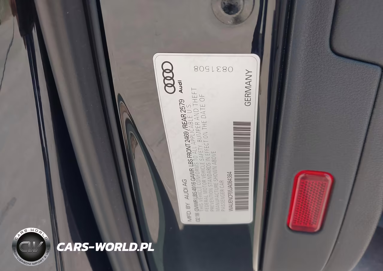 2018 Audi A5 2.0T Premium VIN:WAUENCF55JA084384 - 9