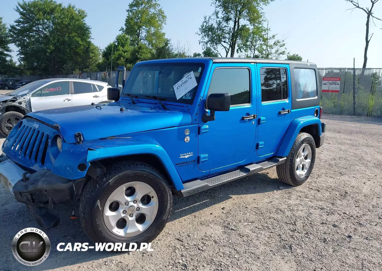 2015 Jeep Wrangler Unlimited Sahara VIN:1C4BJWEG1FL678620 - 2