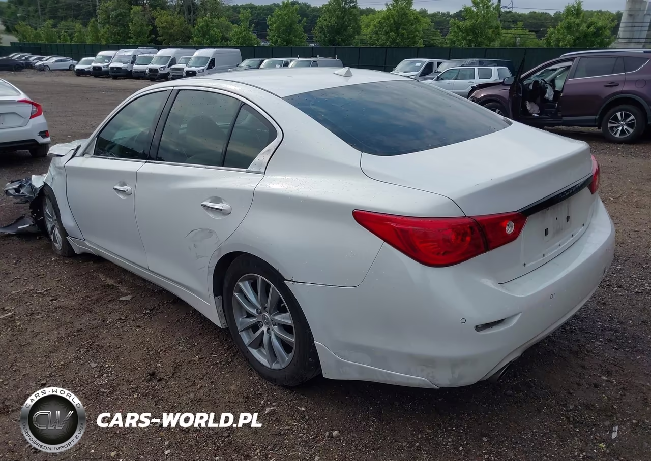 2014 Infiniti Q50 Hybrid Premium VIN:JN1AV7AR0EM700373 - 3