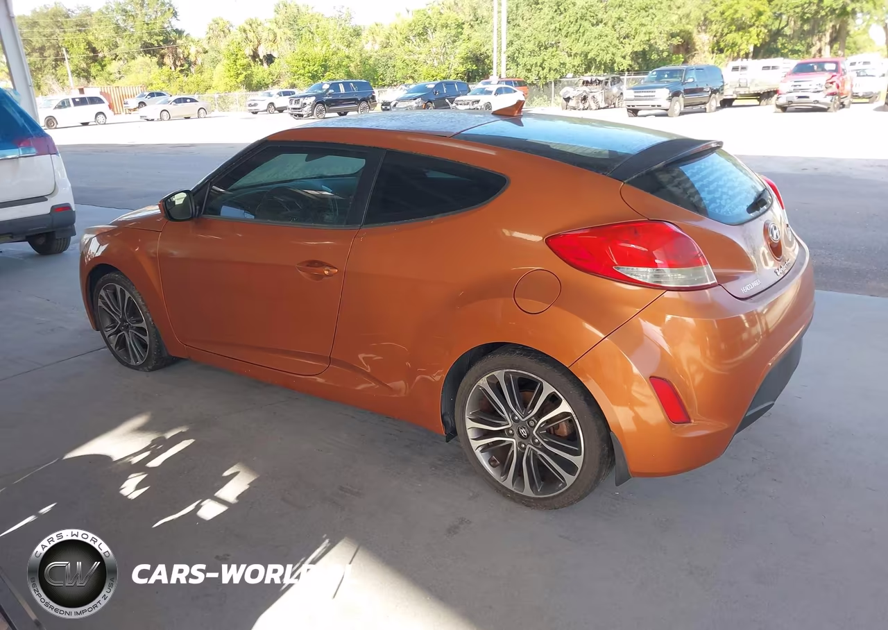 2015 Hyundai Veloster VIN:KMHTC6ADXFU241747 - 3