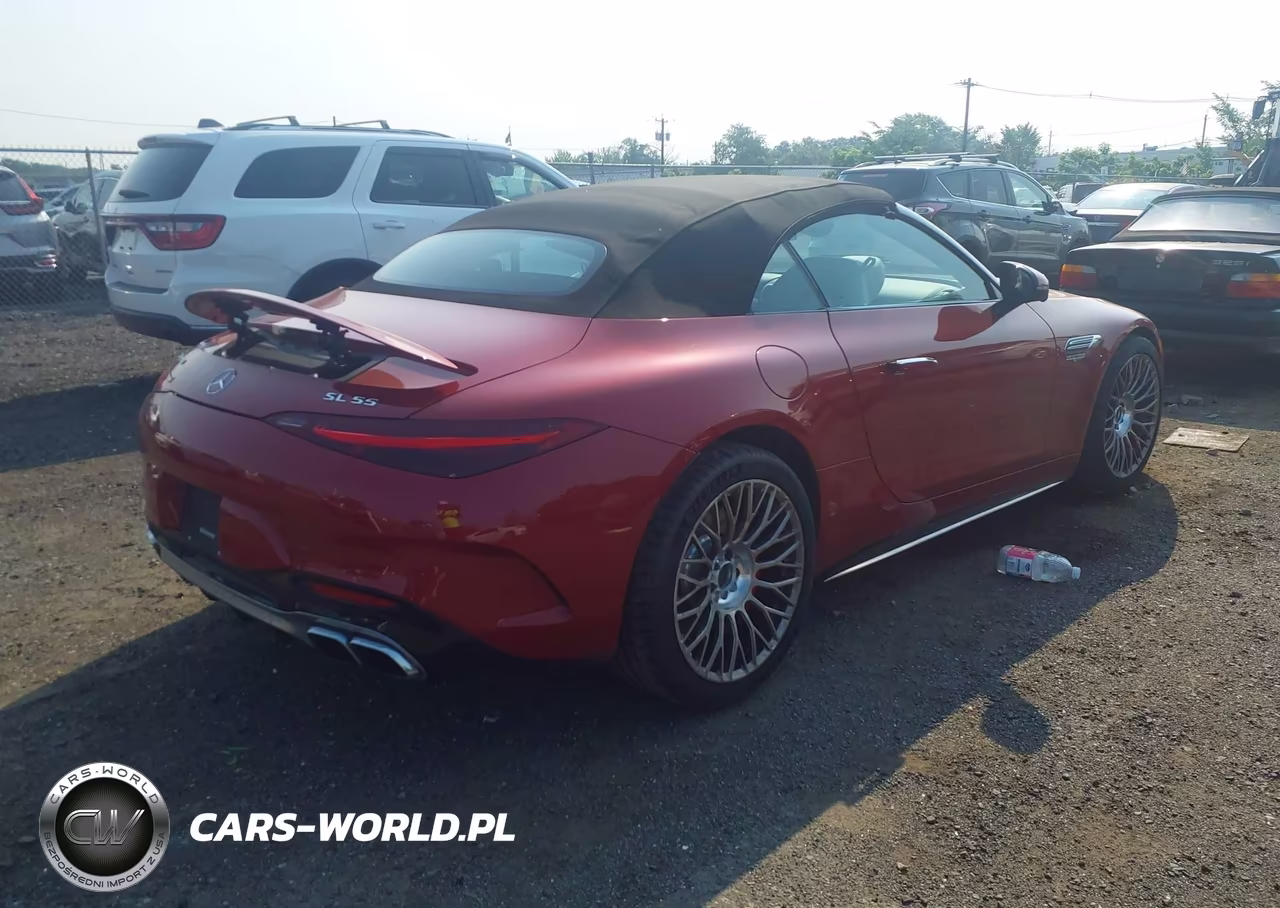 2022 Mercedes-Benz Amg Sl 55 4Matic VIN:W1KVK8AB5NF000861 - 4