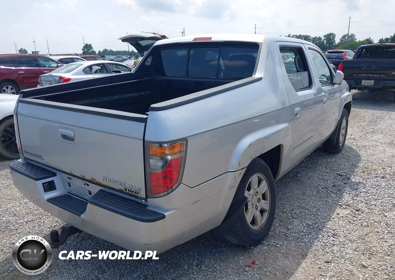 2006 Honda Ridgeline Rts VIN:2HJYK16476H554374 - 4