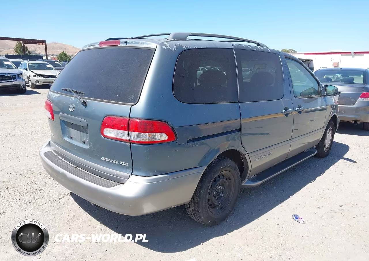 2002 Toyota Sienna Xle VIN:4T3ZF13C72U421505 - 4