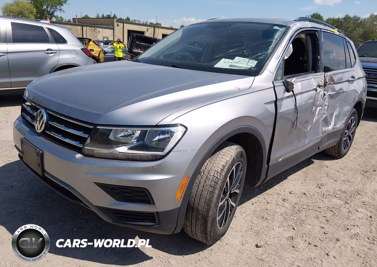 2021 Volkswagen Tiguan 2.0T Se-2.0T Se R-Line Black-2.0T Sel VIN:3VV2B7AX6MM067424 - 2