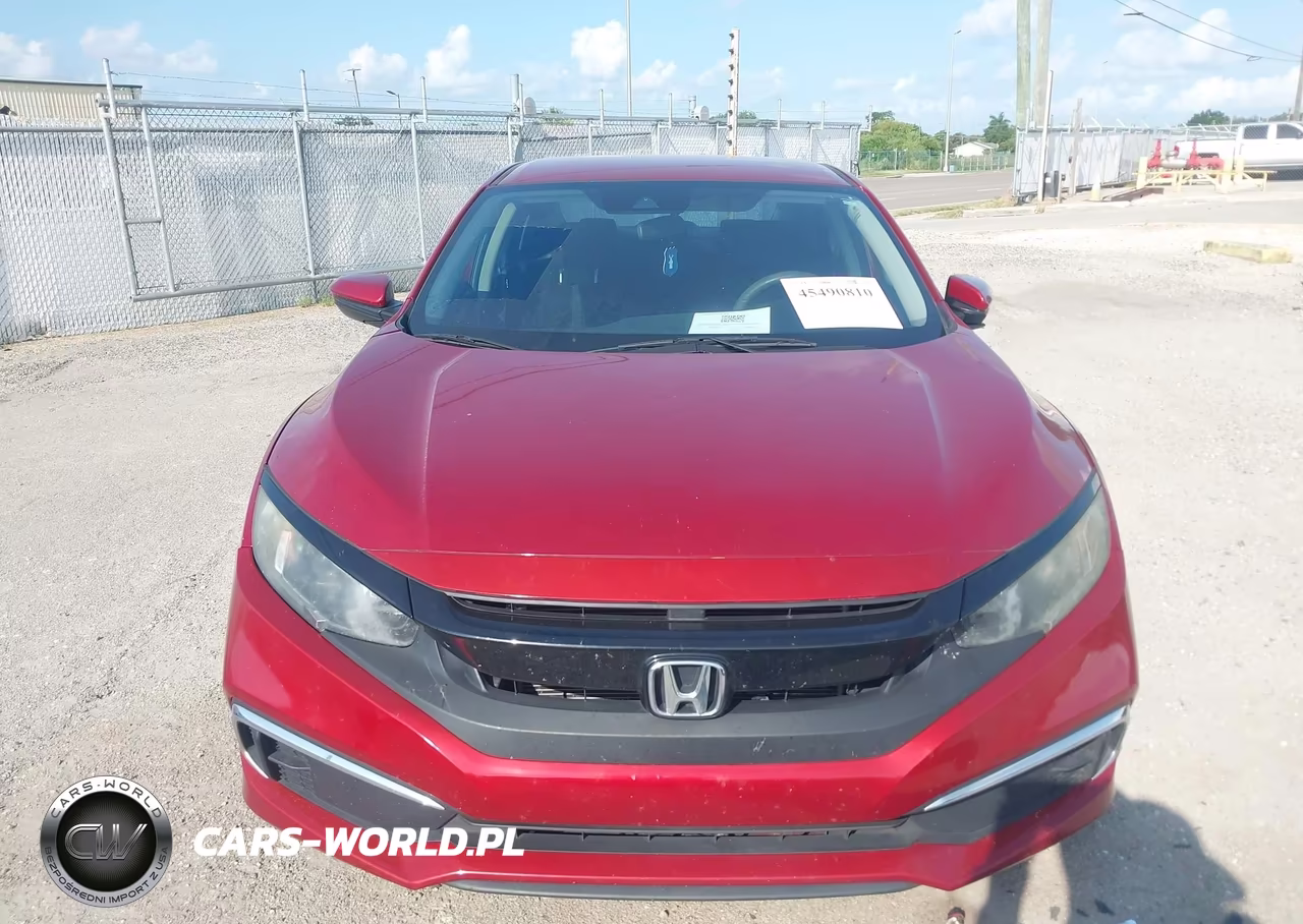 2020 Honda Civic Lx VIN:19XFC2F6XLE012287 - 12