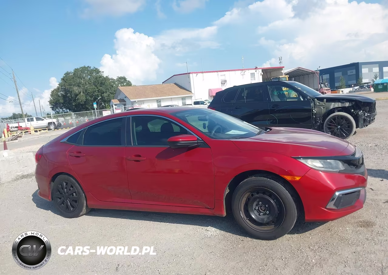 2020 Honda Civic Lx VIN:19XFC2F6XLE012287 - 13