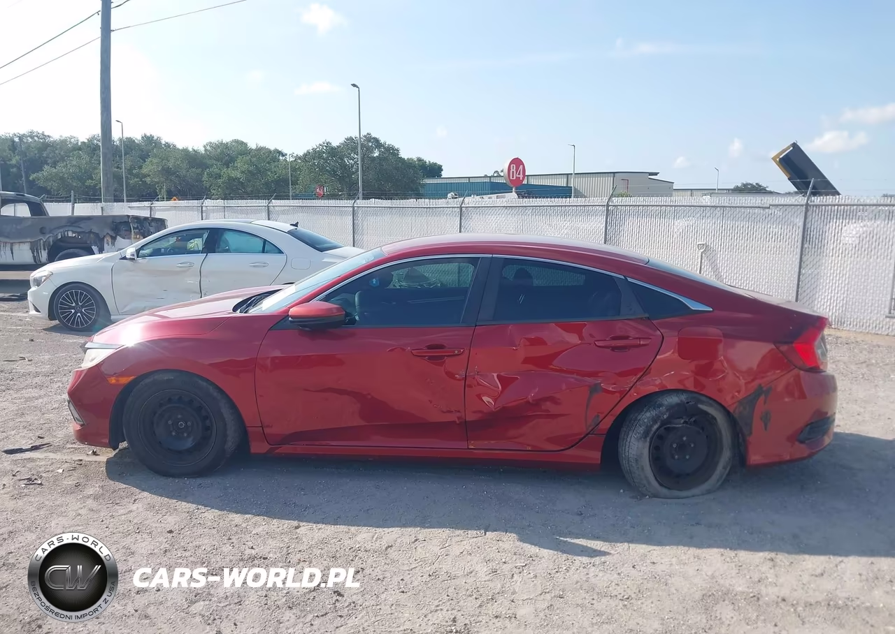 2020 Honda Civic Lx VIN:19XFC2F6XLE012287 - 14