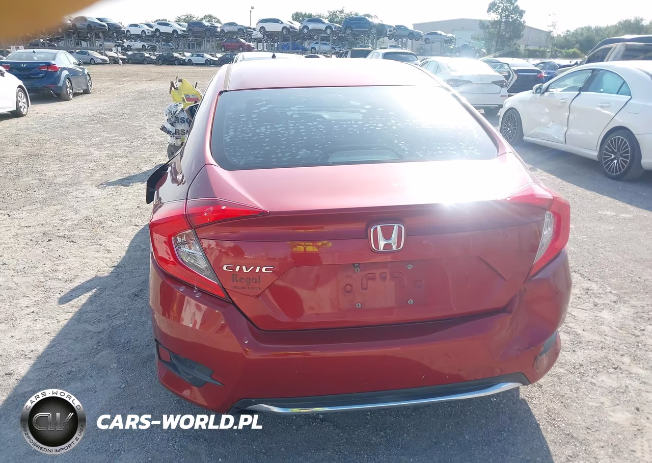 2020 Honda Civic Lx VIN:19XFC2F6XLE012287 - 16