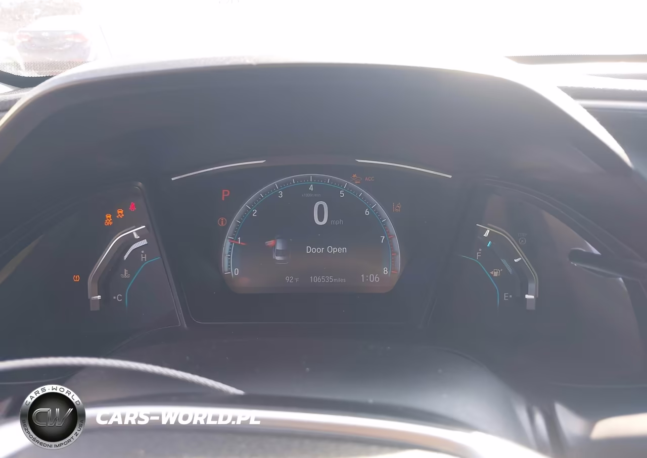2020 Honda Civic Lx VIN:19XFC2F6XLE012287 - 7