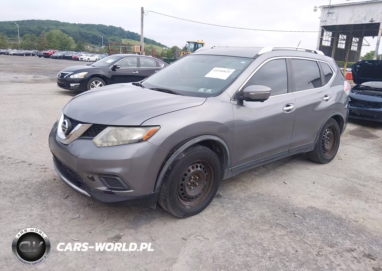 2015 Nissan Rogue Sv VIN:KNMAT2MV8FP506267 - 2