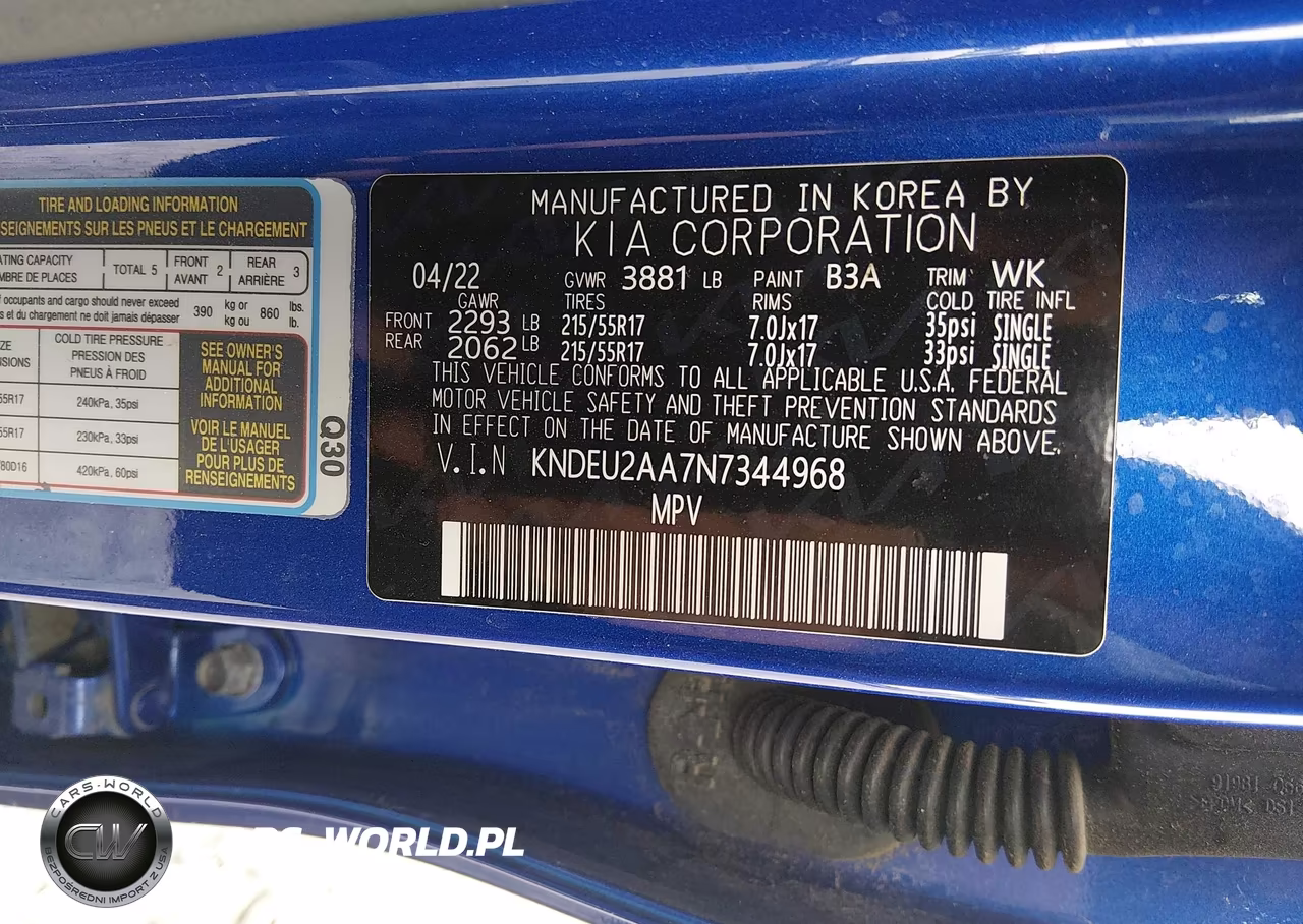 2022 Kia Seltos S VIN:KNDEU2AA7N7344968 - 9