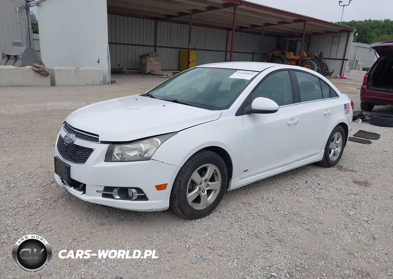 2012 Chevrolet Cruze 1Lt VIN:1G1PF5SC2C7406352 - 2
