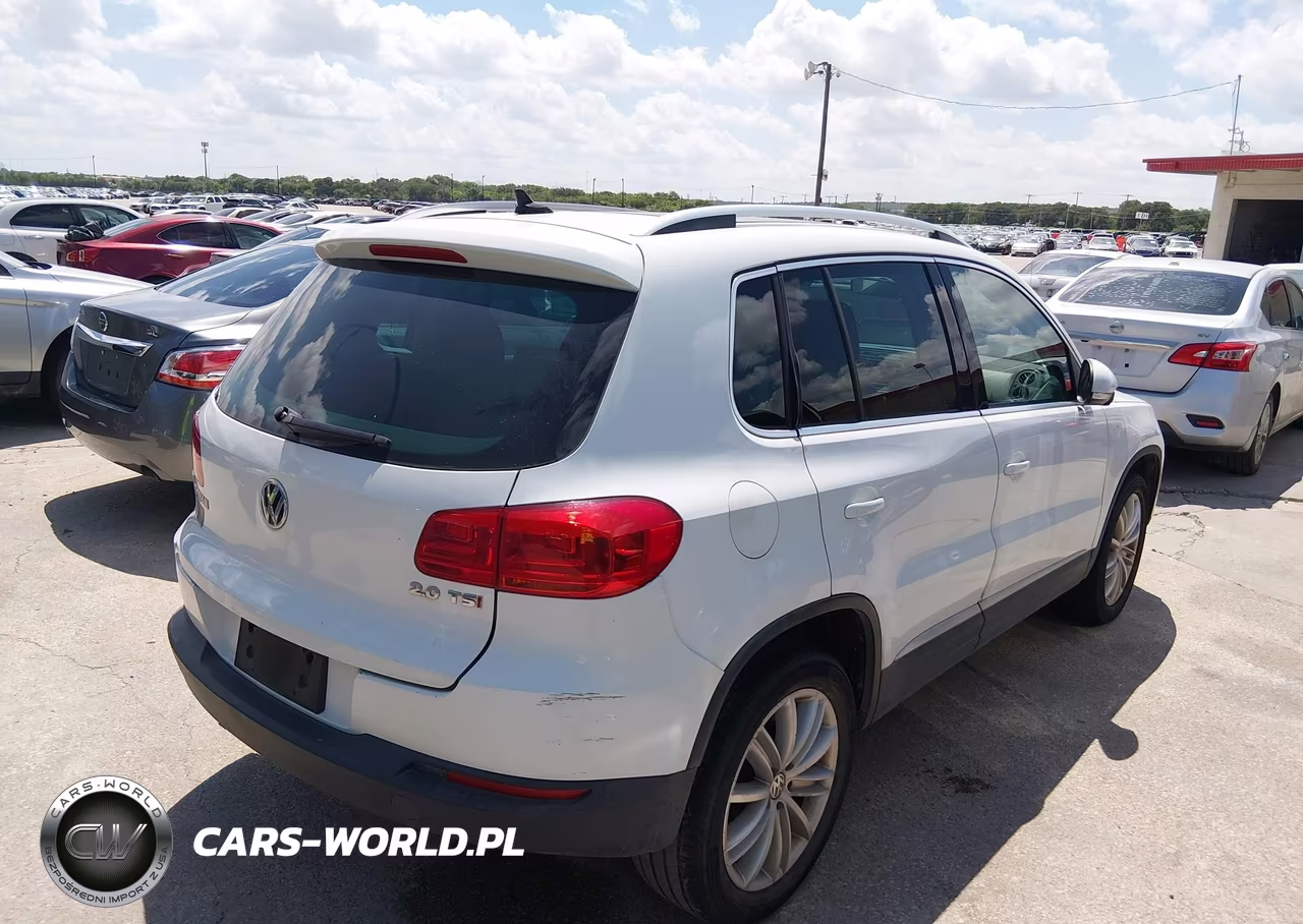 2015 Volkswagen Tiguan Se VIN:WVGAV7AX3FW505042 - 4