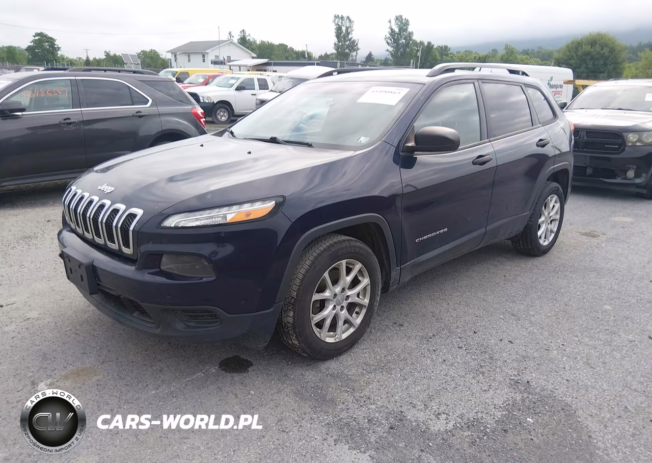 2016 Jeep Cherokee Sport VIN:1C4PJLAB9GW190773 - 2