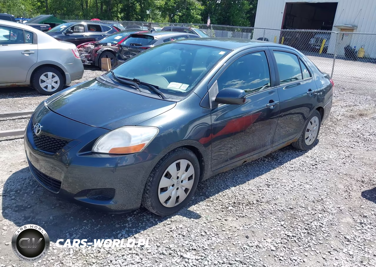 2010 Toyota Yaris VIN:JTDBT4K37A1359419 - 2